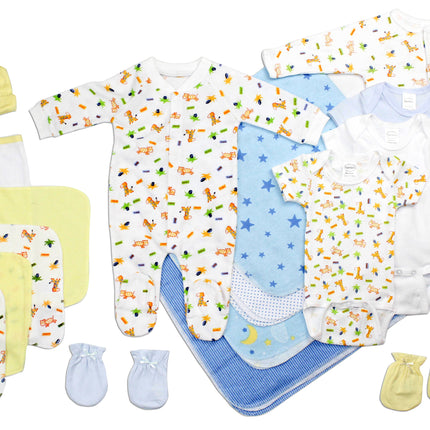 Newborn Baby Boy 18 Pc Layette Baby Shower Gift Set LS_0026