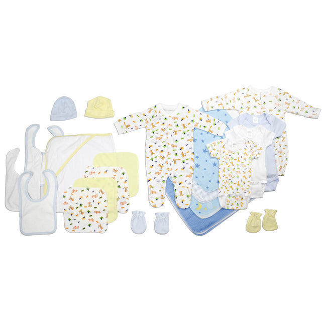 Newborn Baby Boy 21 Pc Layette Baby Shower Gift Set LS_0028