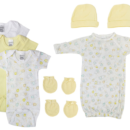 Unisex Baby 10 Pc Layette Sets NC_0444
