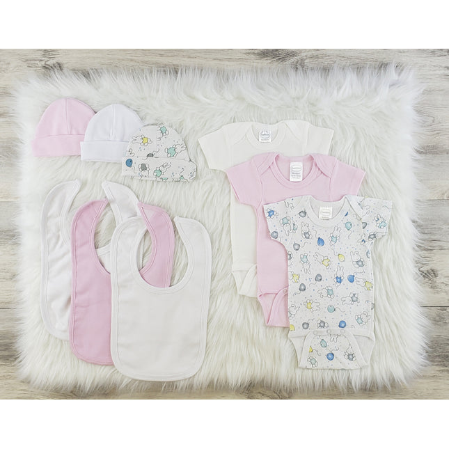 9 Pc Layette Baby Clothes Set LS_0562