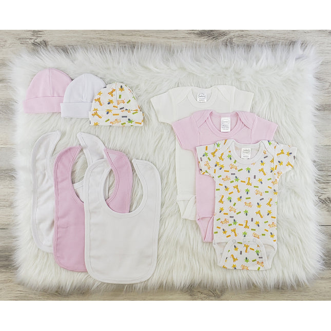 9 Pc Layette Baby Clothes Set LS_0563