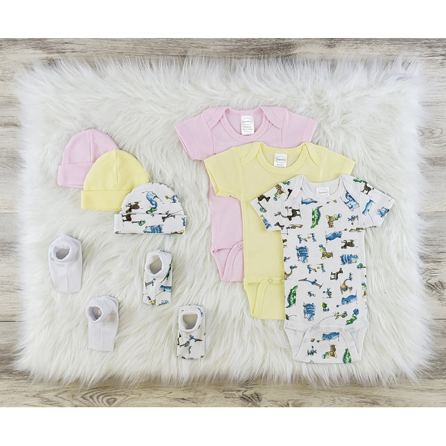 8 Pc Layette Baby Clothes Set LS_0565