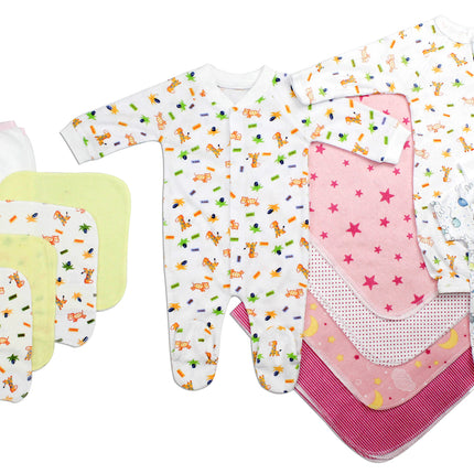 Newborn Baby Girls 14 Pc Layette Baby Shower Gift Set LS_0037