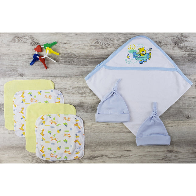 Hooded Towel, Hats and Wash Cloths LS_0619