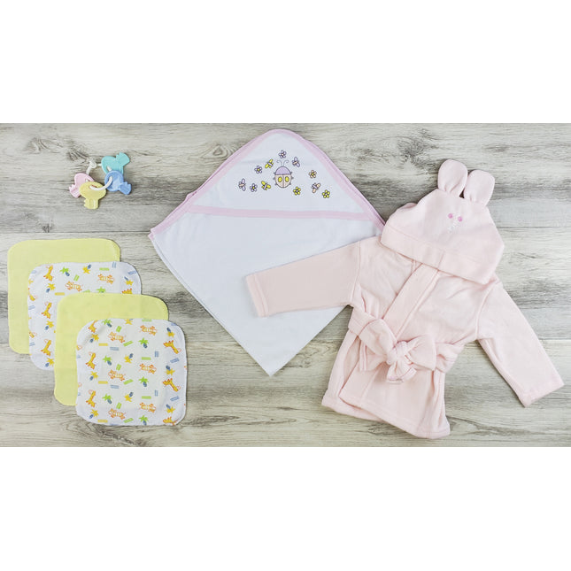 Hooded Towel, Wash Coths and Robe LS_0624