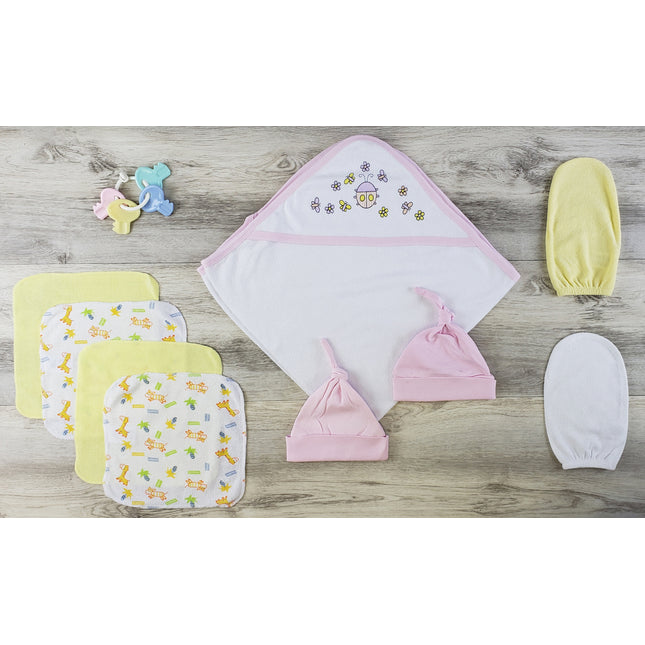 Hooded Towel, Bath Mittens, Hats and Wash Coths LS_0627
