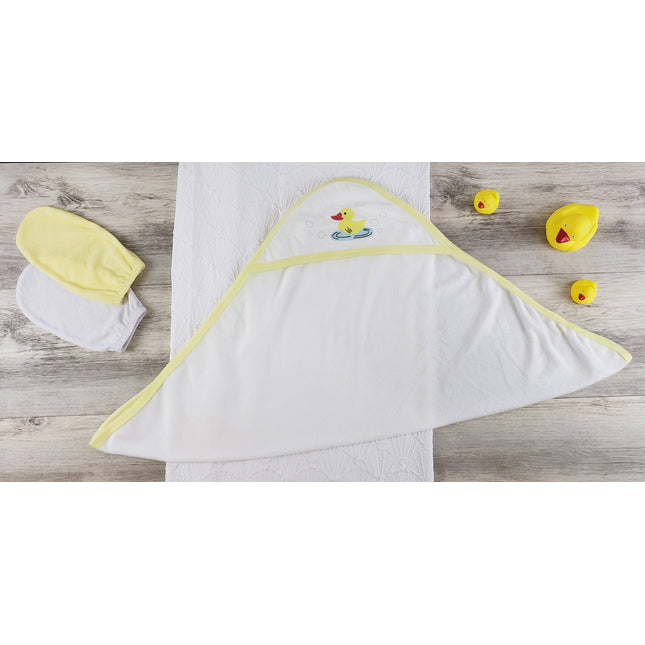 Hooded Towel and Bath Mittens LS_0628