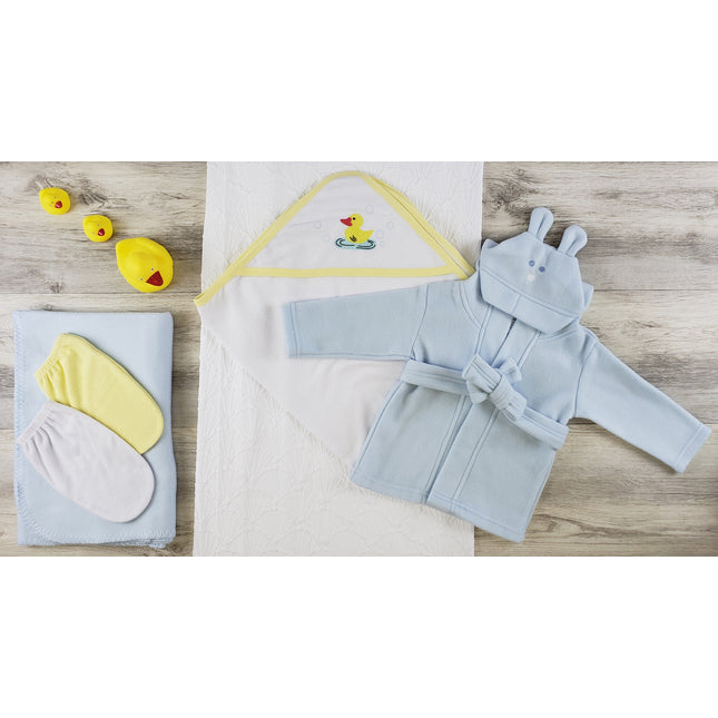 Hooded Towel, Bath Mittens, Blanket and Robe LS_0630