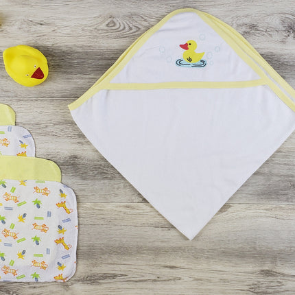 Hooded Towel, Wash Clothes, Bath Mittens LS_0634