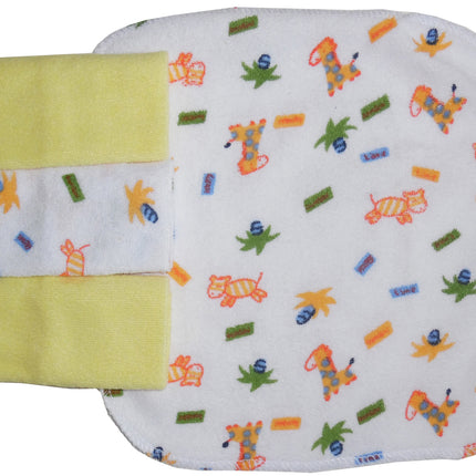 Four Piece Wash Cloth Set 023Pack	