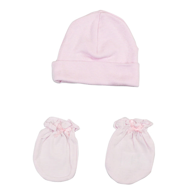Girls Cap and Mittens 2 Piece Set LS_0050