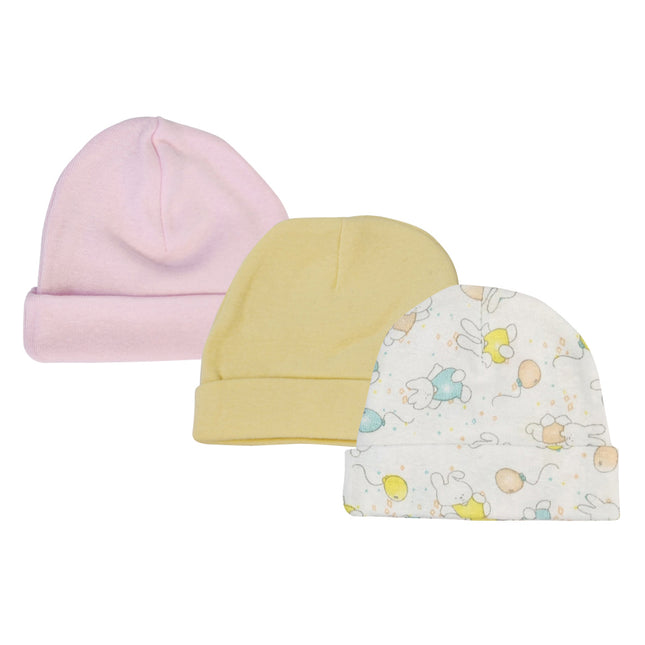 Girls Baby Caps (Pack of 3) NC_0267