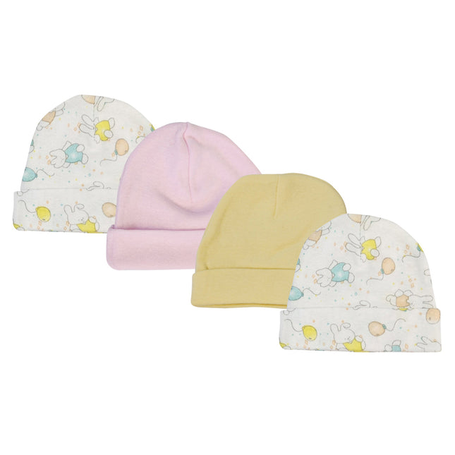 Girls Baby Caps (Pack of 4) NC_0268
