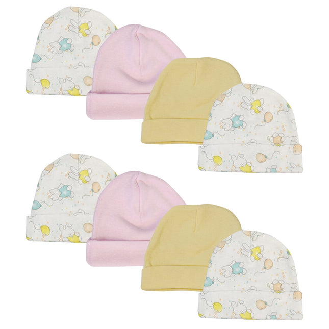Girls Baby Caps (Pack of 8) NC_0269