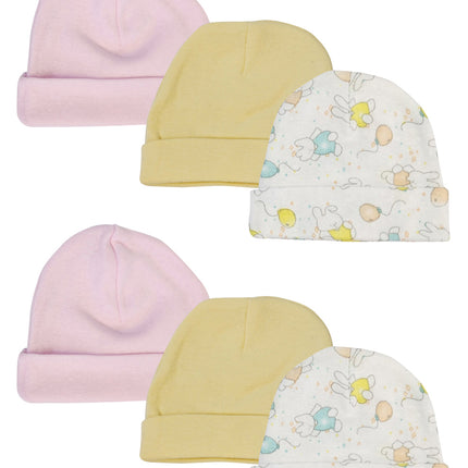 Girls Baby Caps (Pack of 6) NC_0272