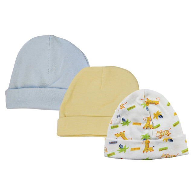 Baby Boy Infant Caps (Pack of 3) NC_0309