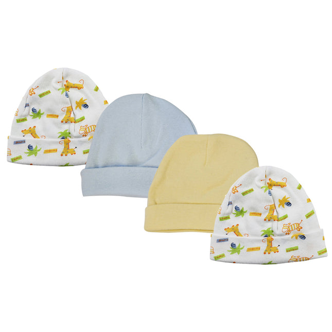 Baby Boy Infant Caps (Pack of 4) NC_0310