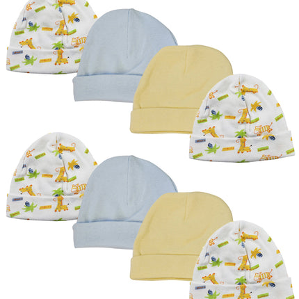 Baby Boy Infant Caps (Pack of 8) NC_0311