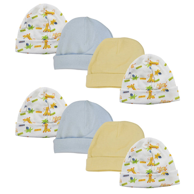 Baby Boy Infant Caps (Pack of 8) NC_0311