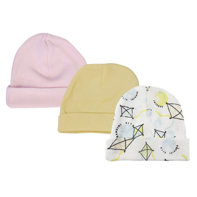 Baby Girls Caps (Pack of 3) NC_0350