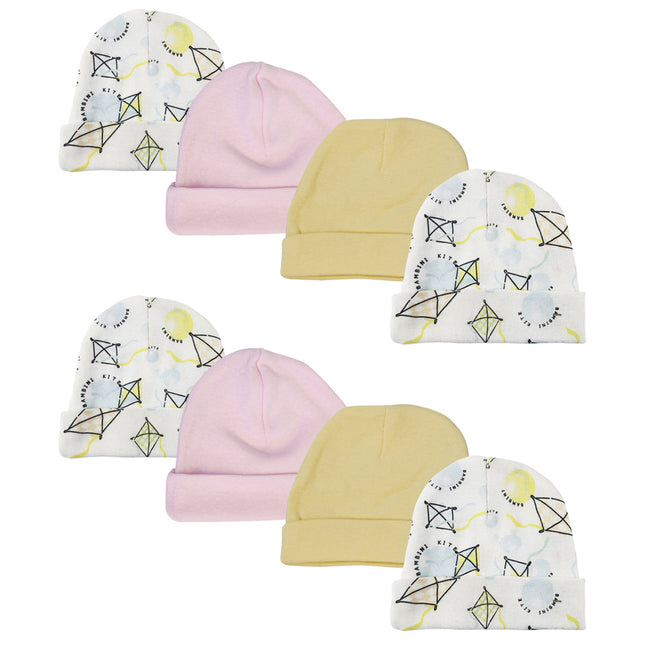 Baby Girls Caps (Pack of 8) NC_0352