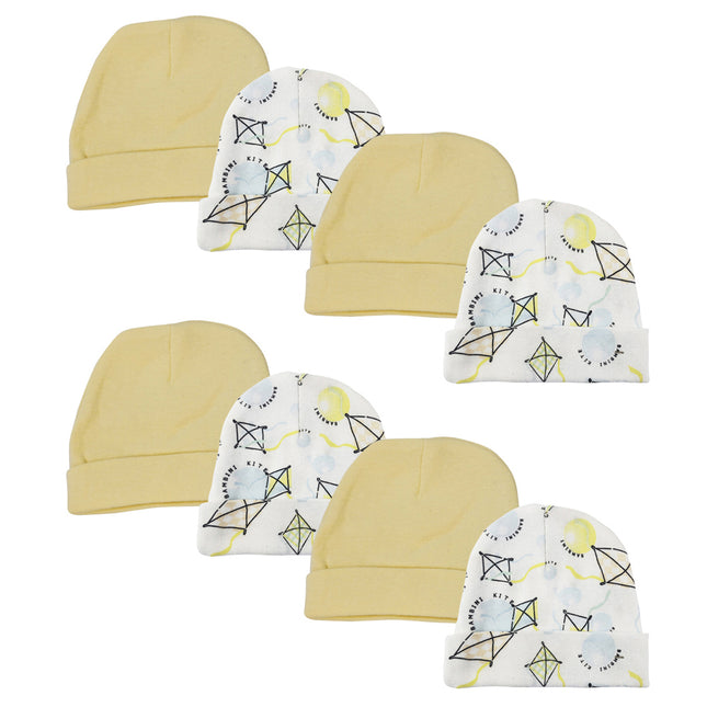 Baby Boy, Baby Girl, Unisex Infant Caps (Pack of 8) NC_0366