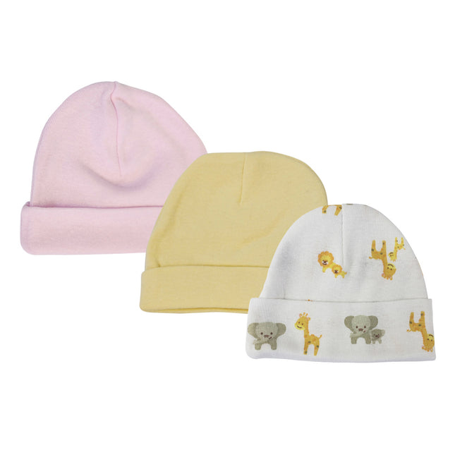 Baby Girls Caps (Pack of 3) NC_0378