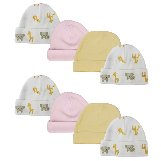 Baby Girls Caps (Pack of 8) NC_0380
