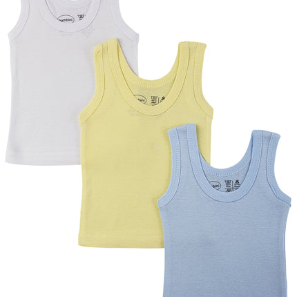 Boys Pastel Tank Top 3 Pack 035Pack