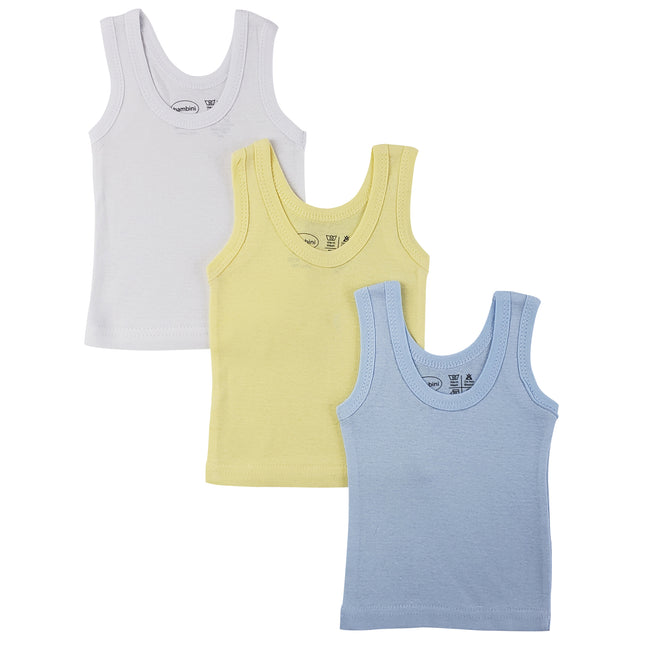 Boys Pastel Tank Top 3 Pack 035Pack