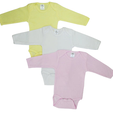 Boys Pastel Long Sleeve Onezie 101Pack