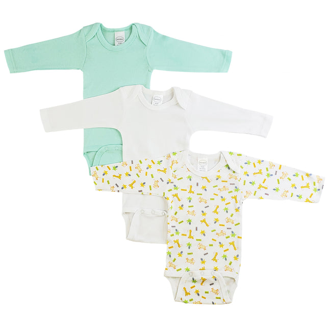 Boys Longsleeve Printed Onezie Variety Pack 102