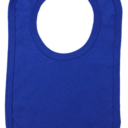 Royal Blue Interlock Bib 1023.BLUE