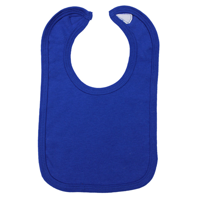 Royal Blue Interlock Bib 1023.BLUE