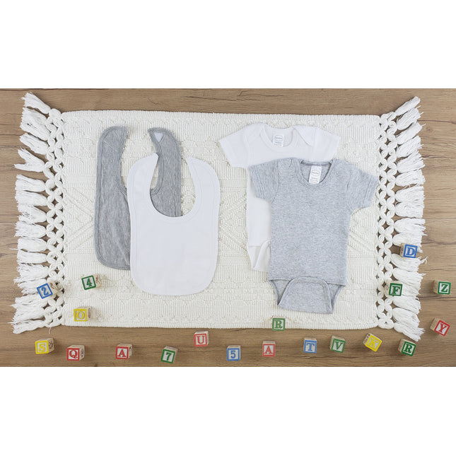 4 Pc Layette Baby Clothes Set LS_0571