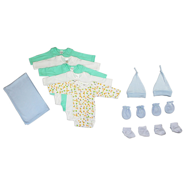 Newborn Baby Boys 12 Pc Layette Baby Shower Gift Set LS_0060
