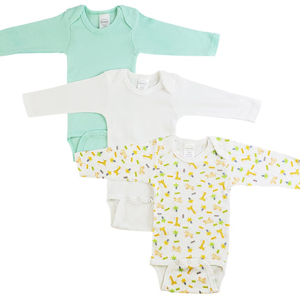 Boys Longsleeve Printed Onezie Variety Pack 102