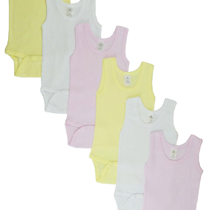 Girls Tank Top Onezies 6 Pack 108_108