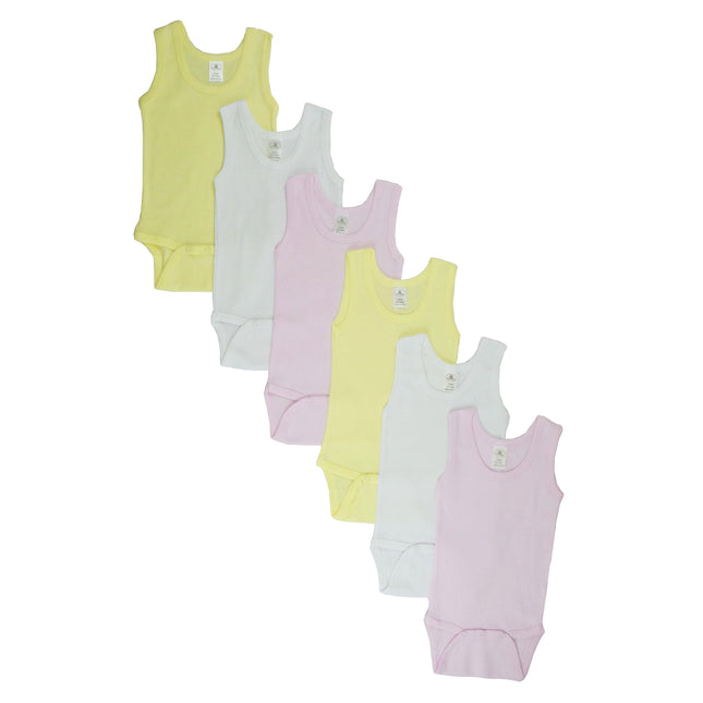 Girls Tank Top Onezies 6 Pack 108_108