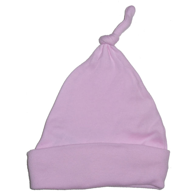 Pink Knotted Baby Cap 1100PINK