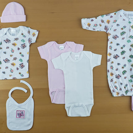 Newborn Girls 11 Pc Baby Shower Gift Set LS_0653