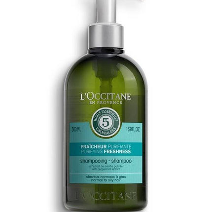 Loccitane 17SH500P19 Aromachologie Purifying Freshness Shampoo 16.9 FL.OZ (500 ml)