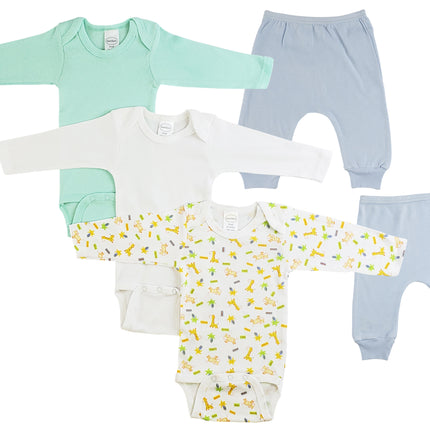 Infant Boys Long Sleeve Onezies and Joggers CS_0497