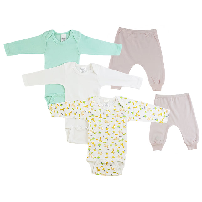 Infant Girls Long Sleeve Onezies and Joggers CS_0509