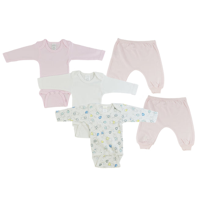 Infant Girls Long Sleeve Onezies and Joggers CS_0510