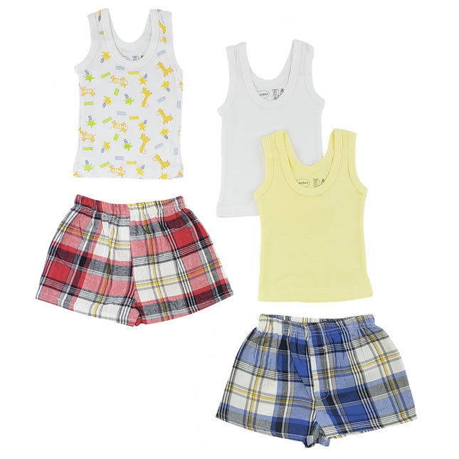 Boys Tank Tops and Boxer Shorts CS_0216