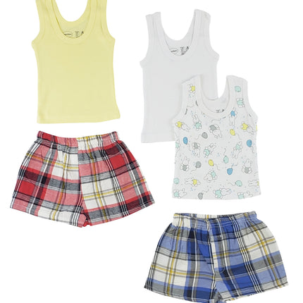 Girls Tank Tops and Boxer Shorts CS_0217