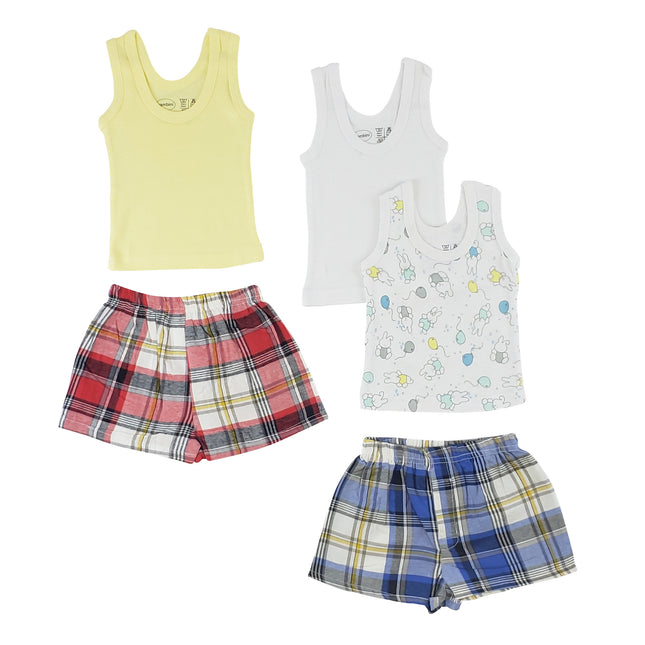 Girls Tank Tops and Boxer Shorts CS_0217