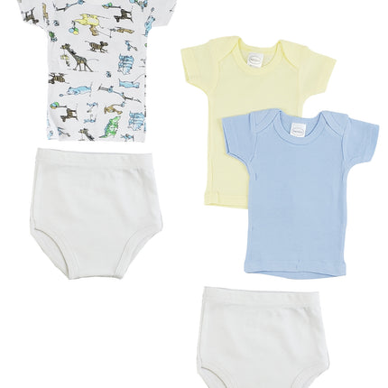 Infant Girls T-Shirts and Training Pants CS_0534