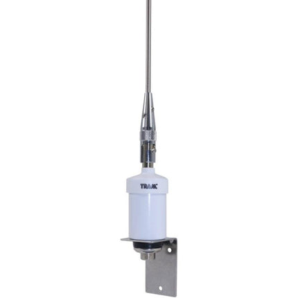TRAM(R) 1602 38  VHF 3dbd Gain Marine Antenna with Quick-Disconnect Thick Whip, Silver